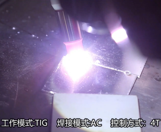 1.0mm铝板平面焊|1.5mm铝板内角焊焊接案例视频