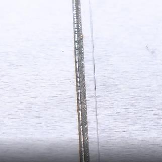 激光焊接0.2mm、0.8mm不锈钢板|0.4mm镀锌板|0.6mm铝板、黄铜操作展示